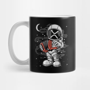 Astronaut Accordion Ripple XRP Coin To The Moon Crypto Token Cryptocurrency Blockchain Wallet Birthday Gift For Men Women Kids Mug